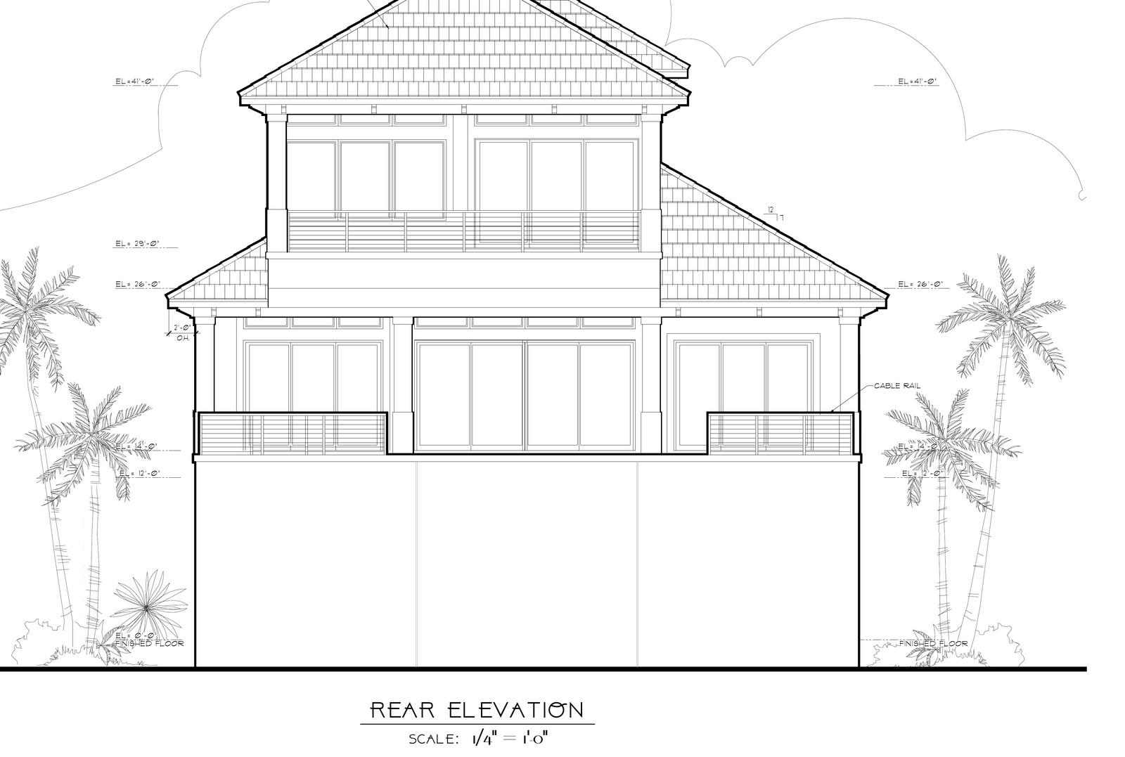 Rear elevation